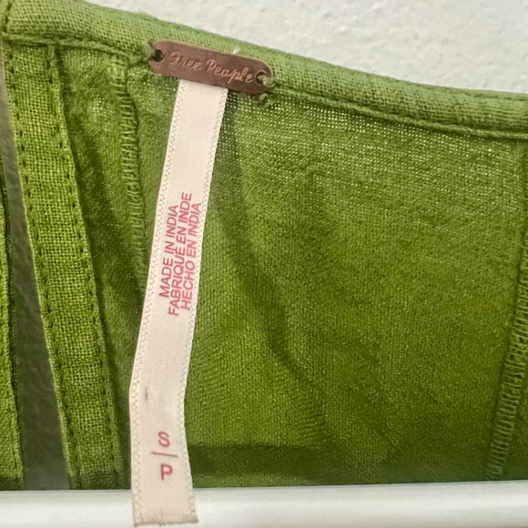 Green Cutout Romper - Picture 3 of 4